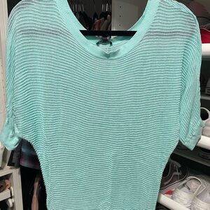 Express Green Boxy Dolman Sleeve T-Shirt